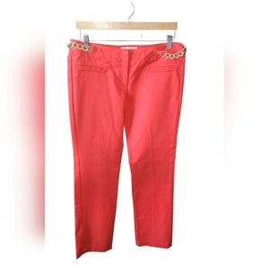 Michael Kors Orange Chinos for Effortless Style